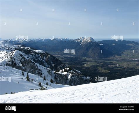 winter in the alps Stock Photo - Alamy