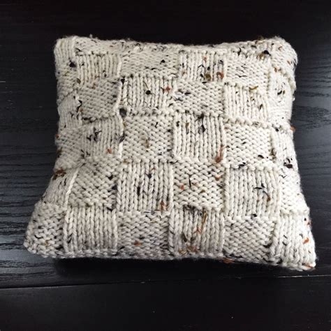 A New Challenge The Results The Crafty Gentleman Knitted Cushion