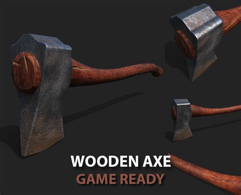 Wooden Axe - FlippedNormals