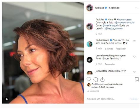 Fabiula Nascimento Corta Tudo E Muda O Visual Para Pr Xima Novela Das