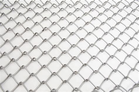 Galvanized 1 X 1 Mini Mesh Chain Link Fence