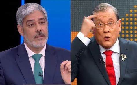 Milton Neves ironiza Willian Bonner inventou a pergunta interminável