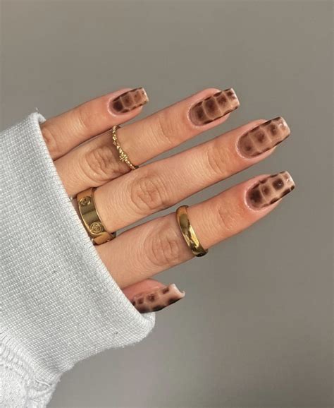 25 Snake Print Nails For A Sexy Look ♡ July Blossom