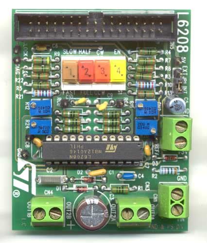 Eval N L Dmos Driver For Bipolar Stepper Motor In Powerdip