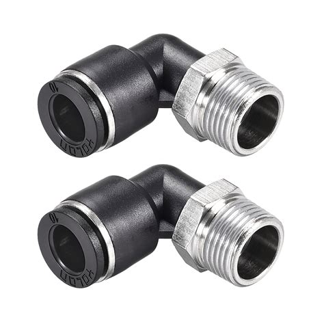 Push To Connect Tube Fitting Male Elbow 10mm Tube Od X 3 8 Npt Thread