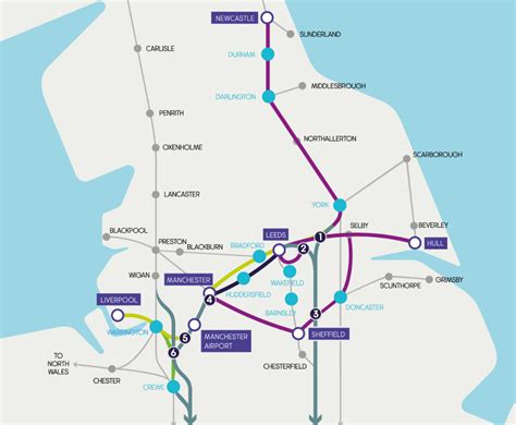 Tfn Maps Out Full Rail Vision Place North West