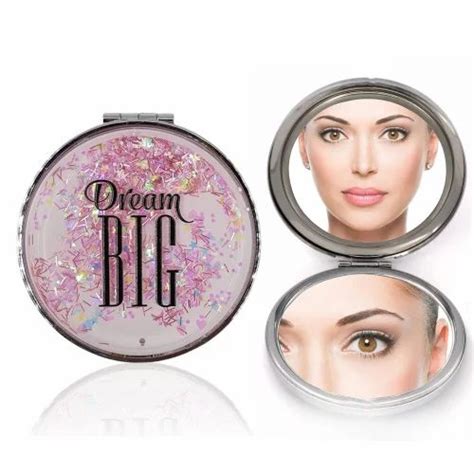 Fc 86 Majestique 1x 2x Magnifying Round Metal Pocket Makeup Mirror