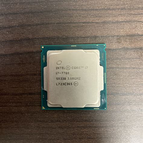 Yahooオークション 【cpu】intel Core I7 7700【lga1151】