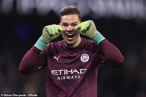 THE CRYING GAME Manchester City Goalkeeper Ederson Mocks Arsenal