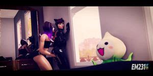 Overwatch Hot D Va And Sombra Part Tnaflix