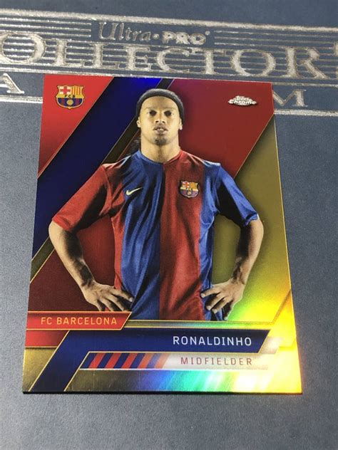 Yahoo オークション 2022 23 Topps Chrome FC BARCELONA Ronaldinho