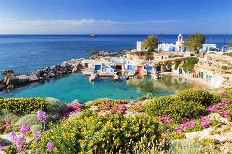 Hemos encontrado el paraíso de las islas griegas bienvenidos a Milos