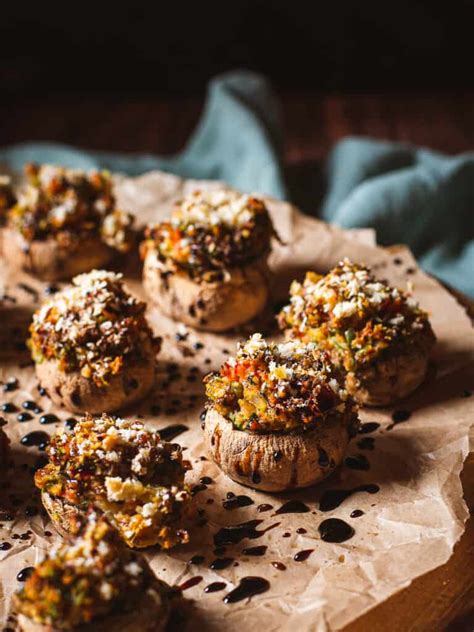 The Best Vegan Stuffed Mushrooms Shane And Simple