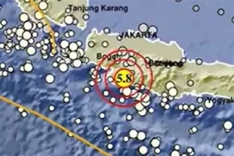 Sukabumi Diguncang Gempa M Getaran Terasa Hingga Jakarta