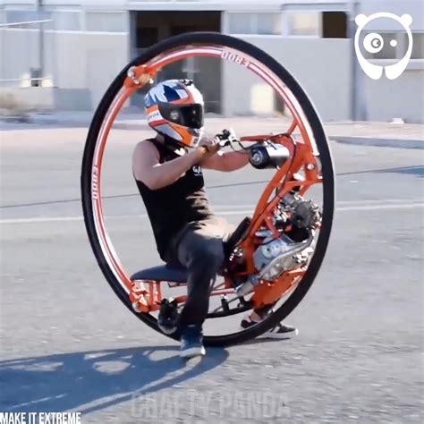 How To Make A Futuristic Monowheel Motorcycle Motorcycle How To