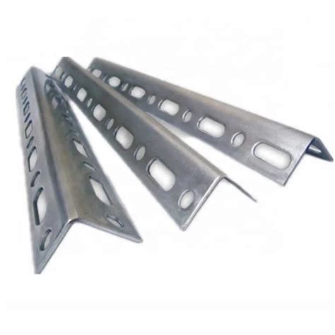 Cold Formed Perforated Hot Dipped Galvanized Slotted Angle Steel Bar