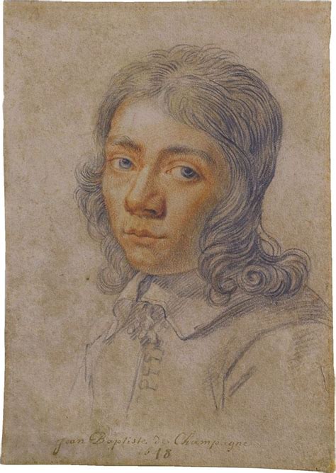 Self Portrait Of Jean Baptiste De Champaigne 1631 1681 When He Was