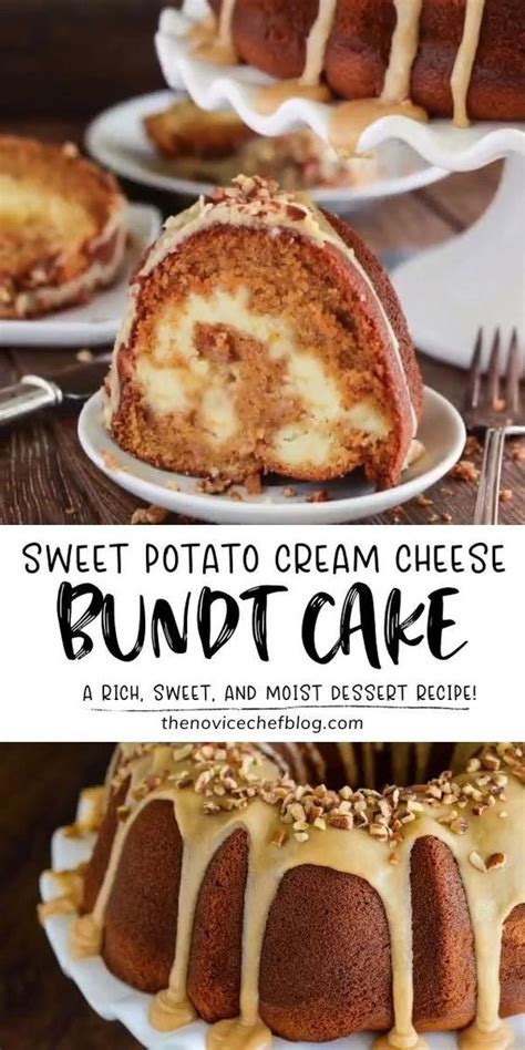 Sweet Potato Cream Cheese Bundt Cake Cozy Fall Dessert Recipe Artofit