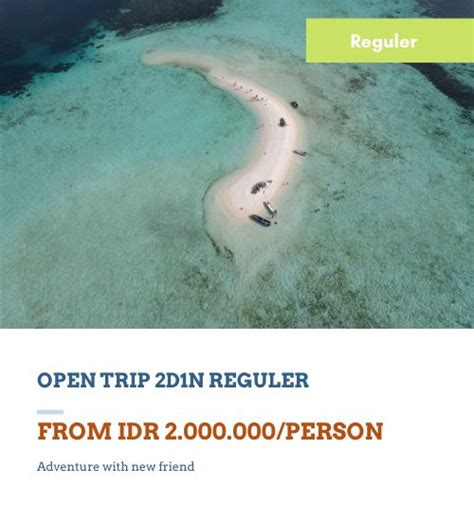 Open Trip Labuan Bajo D N Murah Hari Malam