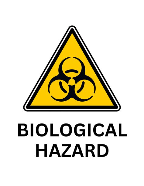 Warning Biohazard Sign Printable Templates Free Pdf Downloads