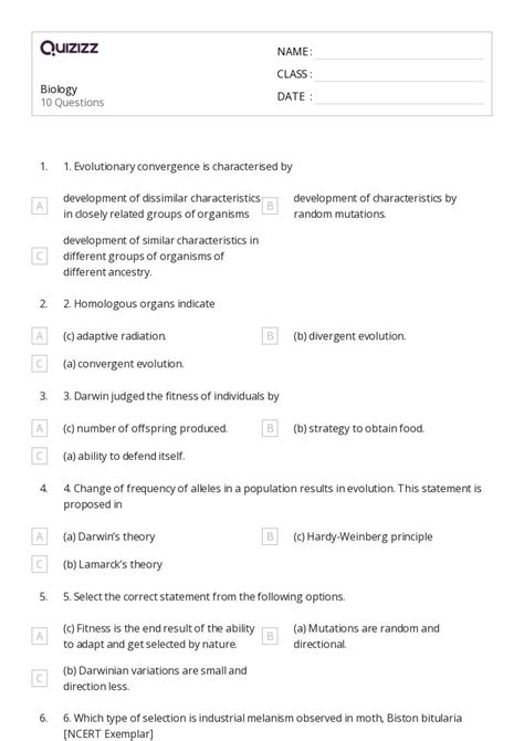 50 Worksheets On Quizizz Free And Printable