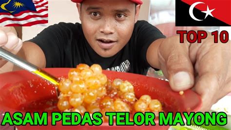 Asam Pedas Telur Ikan Mayong Top In Batu Pahat Johor Youtube