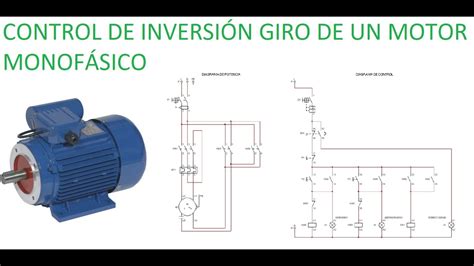 Diagrama De Inversion De Giro De Un Motor Trifasico Diagrama