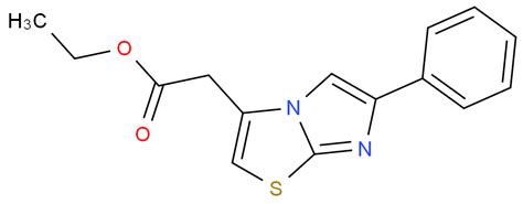 6 PHENYL IMIDAZO 2 1 B THIAZOL 3 YL ACETIC ACID ETHYL ESTER 57626 46