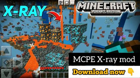 Best X Ray Mod For Minecraft Pe 1 19 Xray Mod Minecraft Pe 1 19 Minecraft X Ray Texture