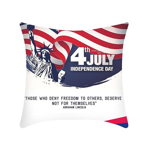 Herrnalise Th Of July Decorations Pillow Covers X Inch