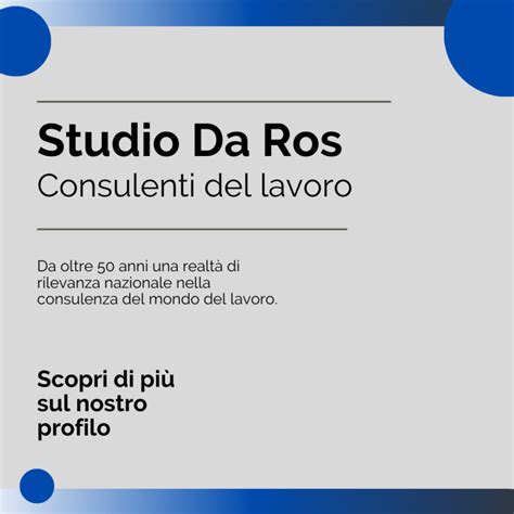 Studio Da Ros Consulenti Del Lavoro Luigi Da Ros Vetrine Venete