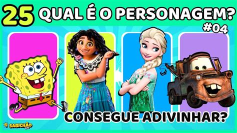 Quiz Qual O Personagem S O Personagens Descubra O Nome Do