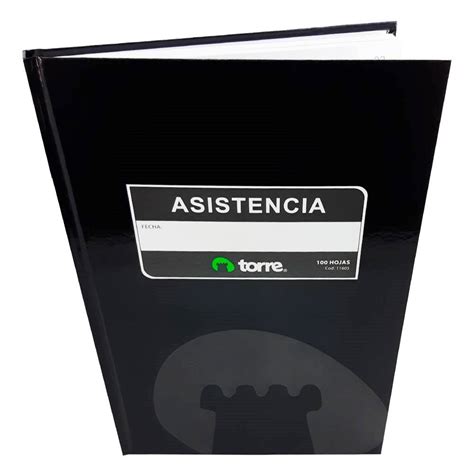 Libro Asistencia Hojas Empastado Con Folio At Torre