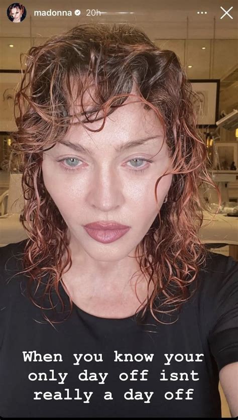 Las Redes En Shock Al Ver A Madonna Sin Una Gota De Maquillaje A Sus