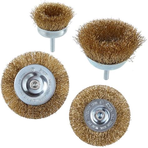 Brosses M Talliques Et Coupelle Taille Et Grains Assortis