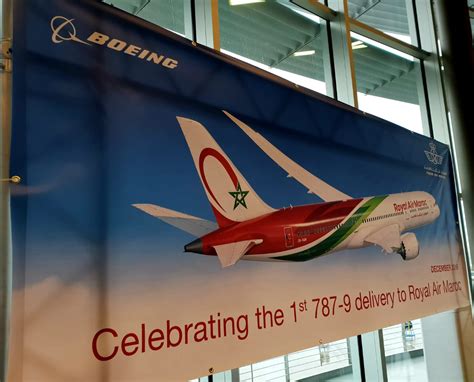 Le premier 787 9 Dreamliner de Royal Air Maroc atterrit à Casablanca