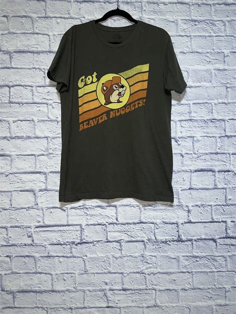 Buc Ees Beaver Nuggets Short Sleeve Shirt Gem