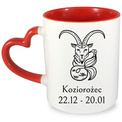 Prezent kubek znak zodiaku horoskop KOZIOROŻEC Inna marka Sklep