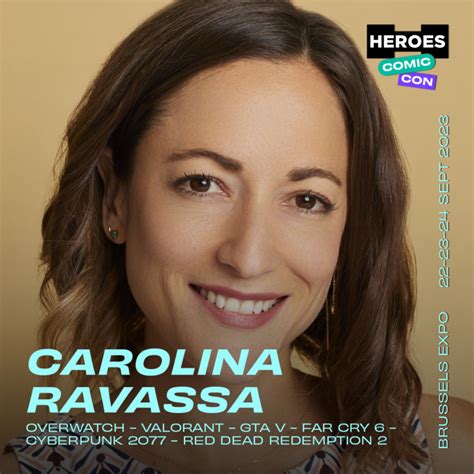 La Comédienne De Doublage Carolina Ravassa Sera à Heroes Comic Con