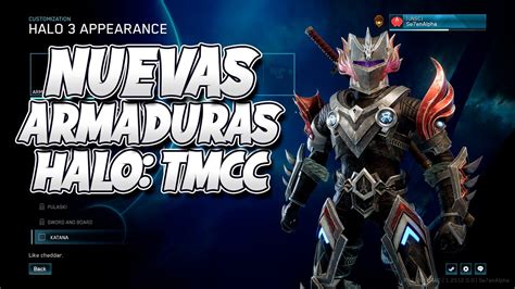 NUEVAS ARMADURAS EN HALO TMCC TEMPORADA 8 YouTube