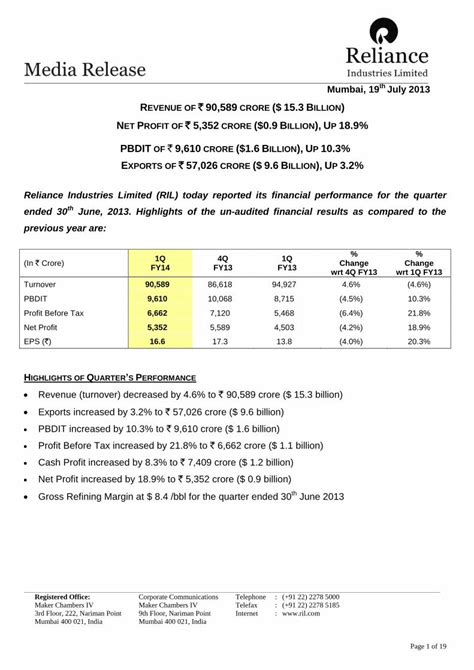 Pdf Sales Report Of Reliance Dokumen Tips