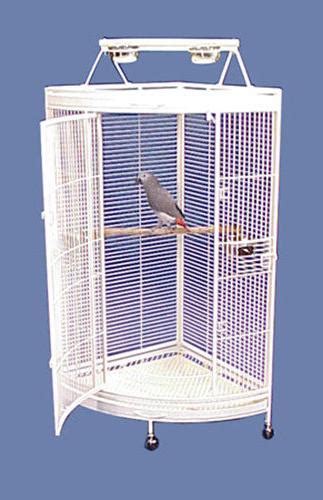 Honolulu Hideaway Corner Bird Cage with Playtop