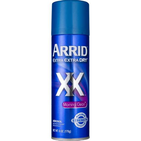 Arrid Xx Anti Perspirant Deodorant Spray Morning Clean 6 Oz Pack Of 2