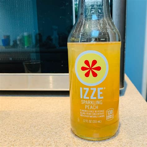 Izze Sparkling Peach Review Abillion