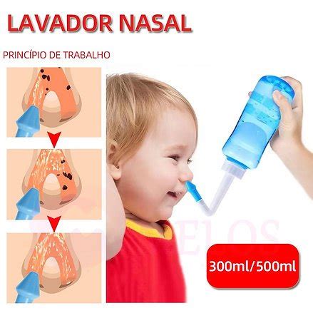 Higienizador Lavagem Nasal Ducha Garrafa 300 Ml Shopee Brasil