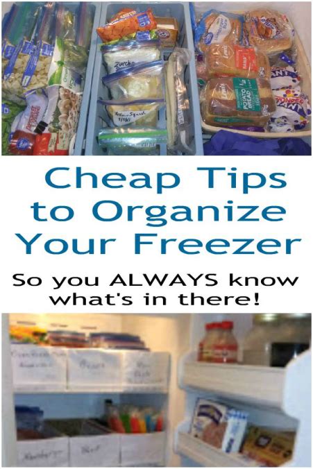 Easy Freezer Organization | Freezer organization, Chest freezer, Deep ...