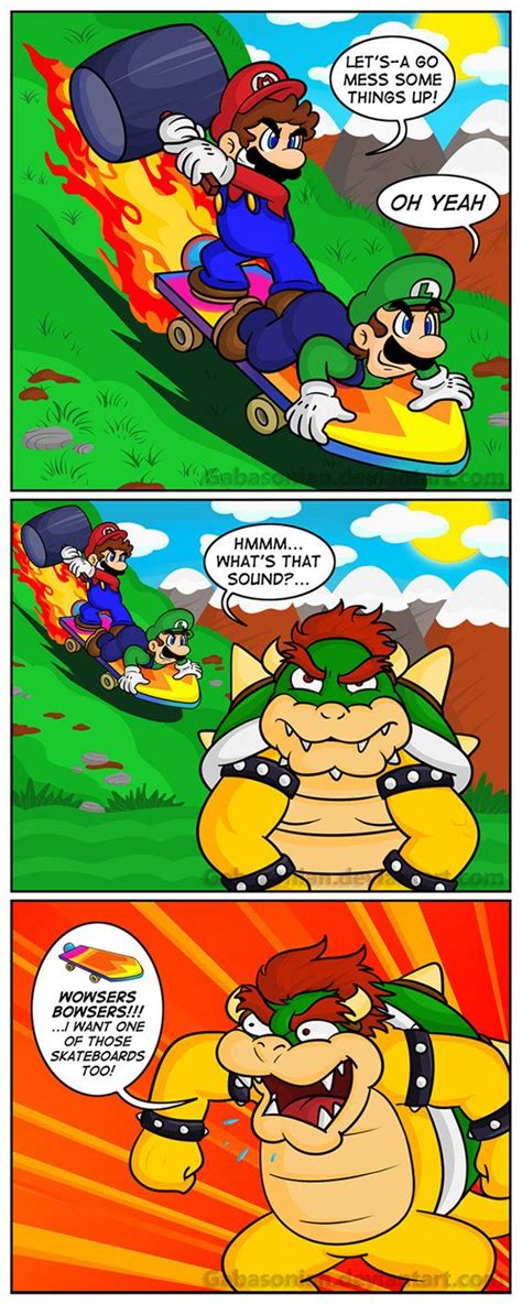 A Hot Ride By Gabasonian Super Mario Story Mario Funny Super Mario Kart