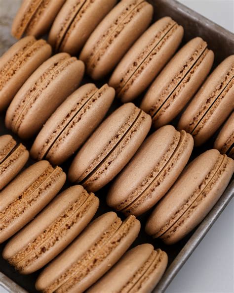 Salted Caramel Macarons Detailed Recipe Step By Step Tutorial