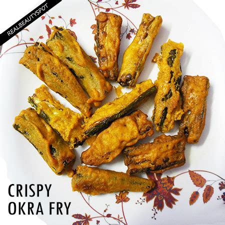 Crispy Okra Fry Recipe - THE INDIAN SPOT