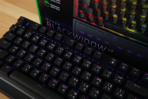 รีวิว Razer Blackwidow v3 ออปชั่นครบ RGB จัดเต็มสำหรับเกมเมอร์ | techfeedthai